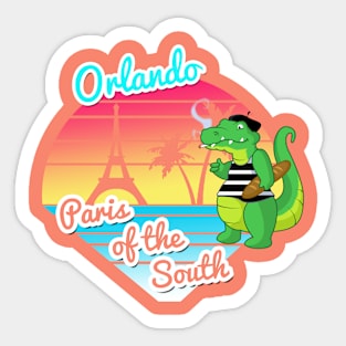 Paris of the South Sticker